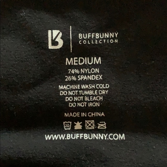 Black Buffbunny sports bra - Picture 3 of 3